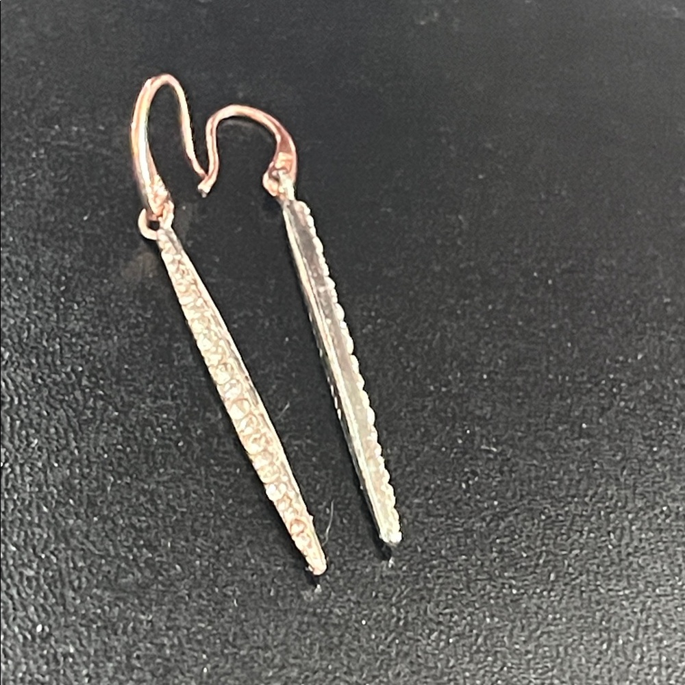 Michael Kors, dangle rhinestone earrings,